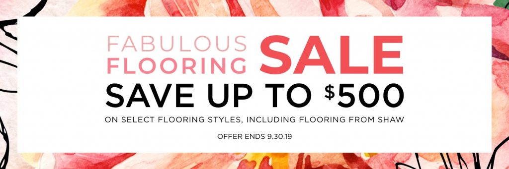 Fabulous Flooring Sale