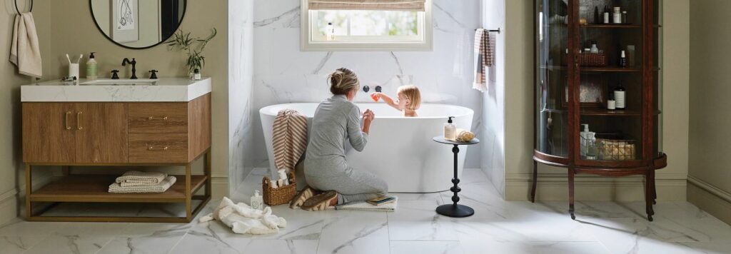 Bathroom tile | Vic's Carpet & Flooring